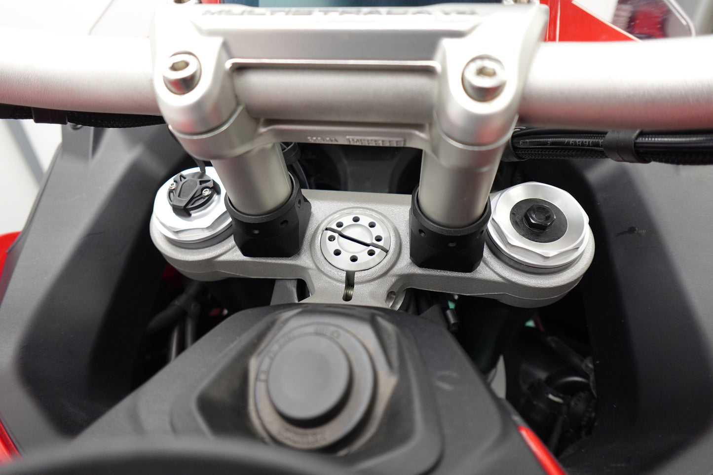 Evotech Handlebar Riser - Ducati Multistrada V4 Pikes Peak (2022+)