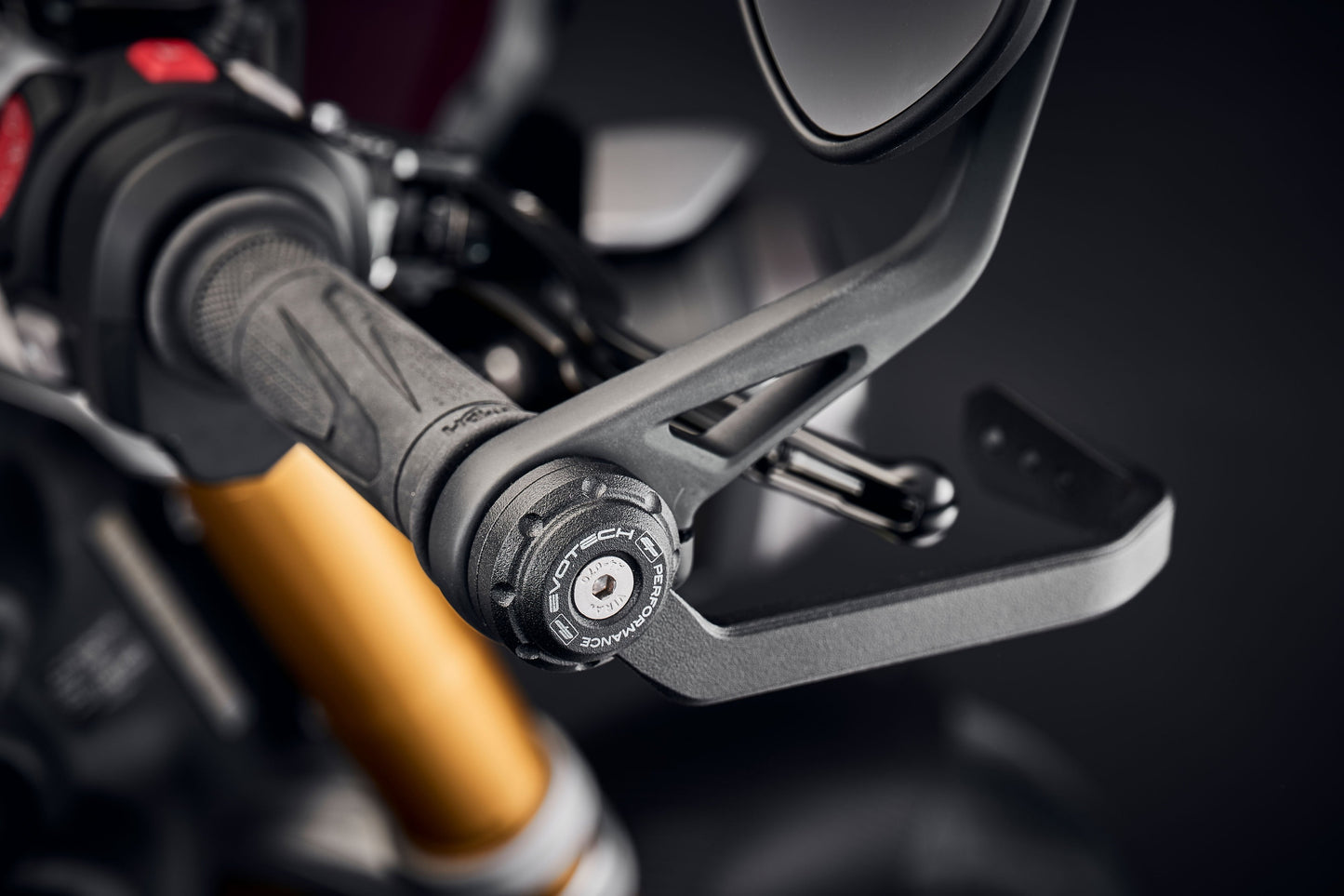 Evotech Triumph Street Triple 765 RS Brake And Clutch Lever Protector Kit (2023+) (Bar End Mirror Version)