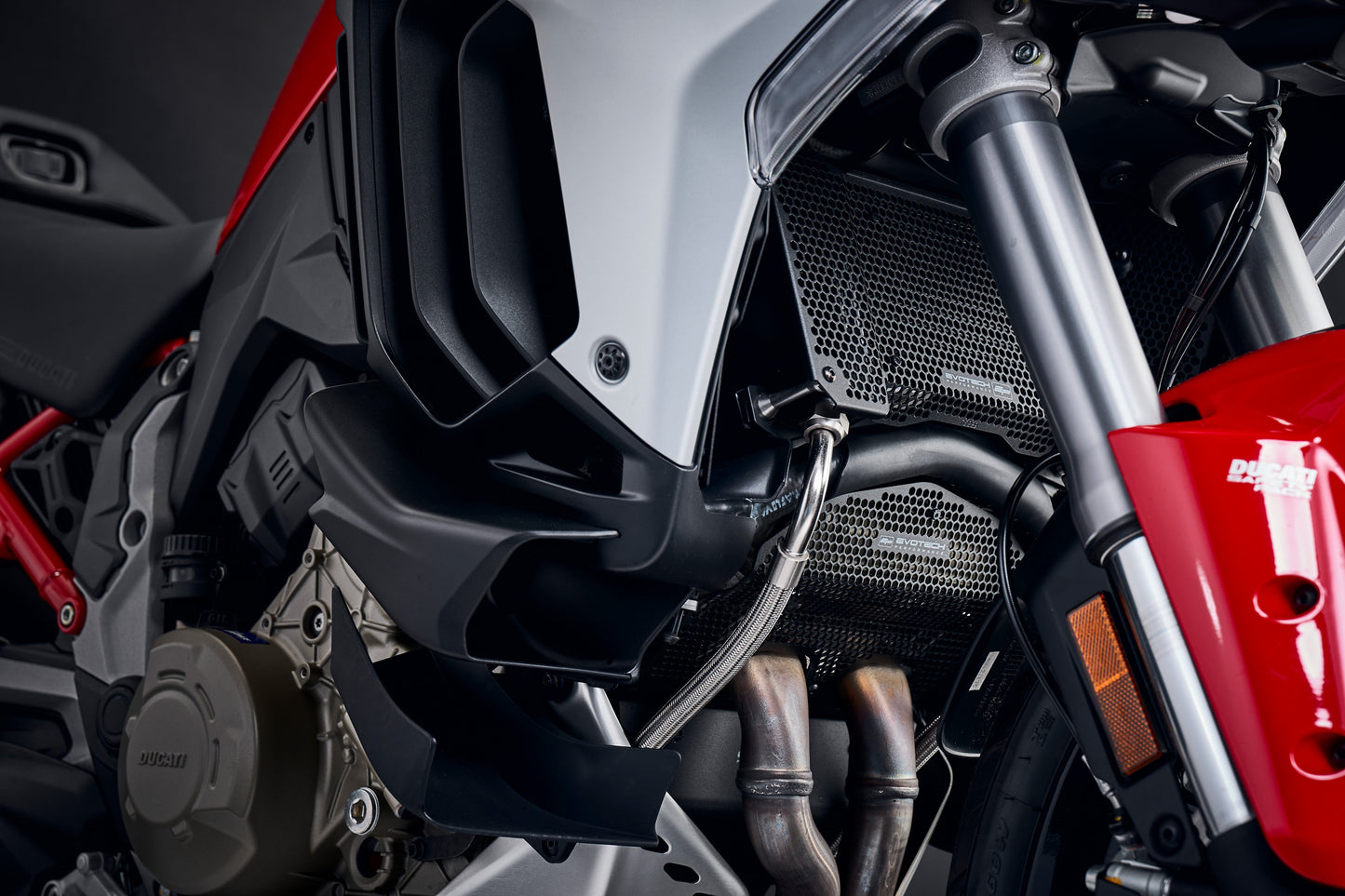 Evotech Radiator Cylinder Head Guard Complete Set Ducati Multistrada V4 RS (2025+)