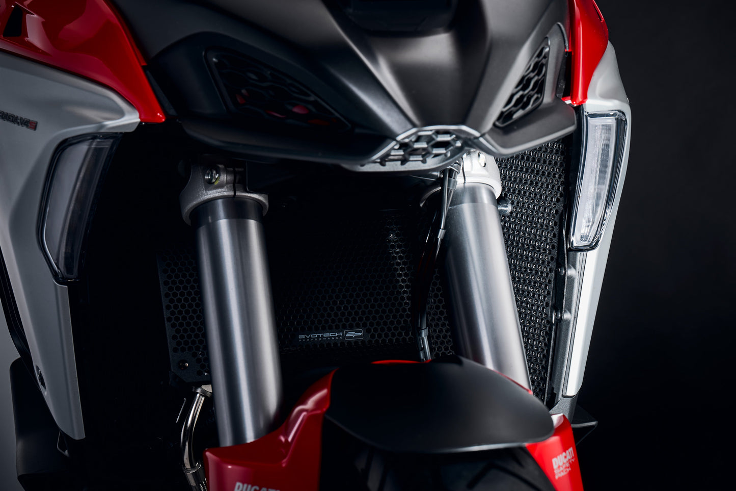 Evotech Radiator Oil Cylinder Head Guard Set Ducati Multistrada V4 Pikes Peak (2025+)