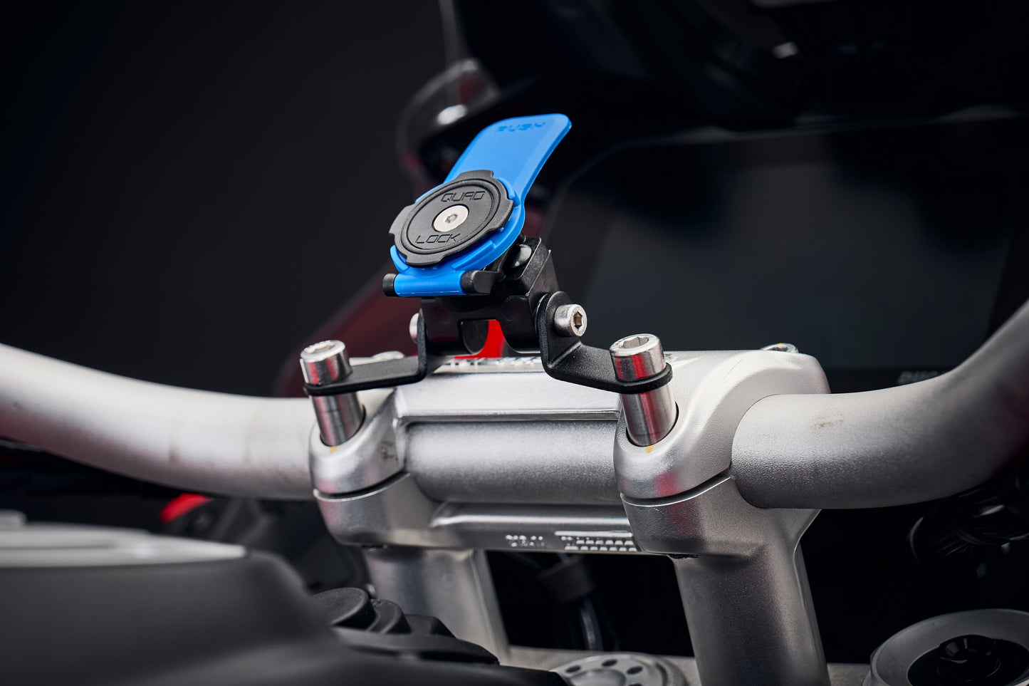 Evotech Quad Lock Compatible Handlebar Clamp Mount - Ducati Multistrada V4 RS (2024)