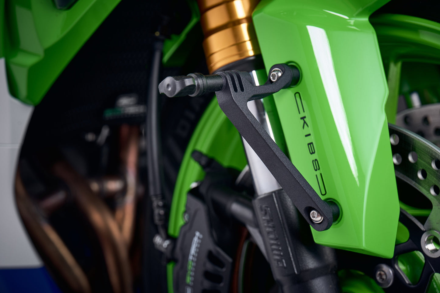 Evotech Action / Safety Camera Front Mudguard Mount - Kawasaki ZX-10R SE Performance (2019 - 2020)