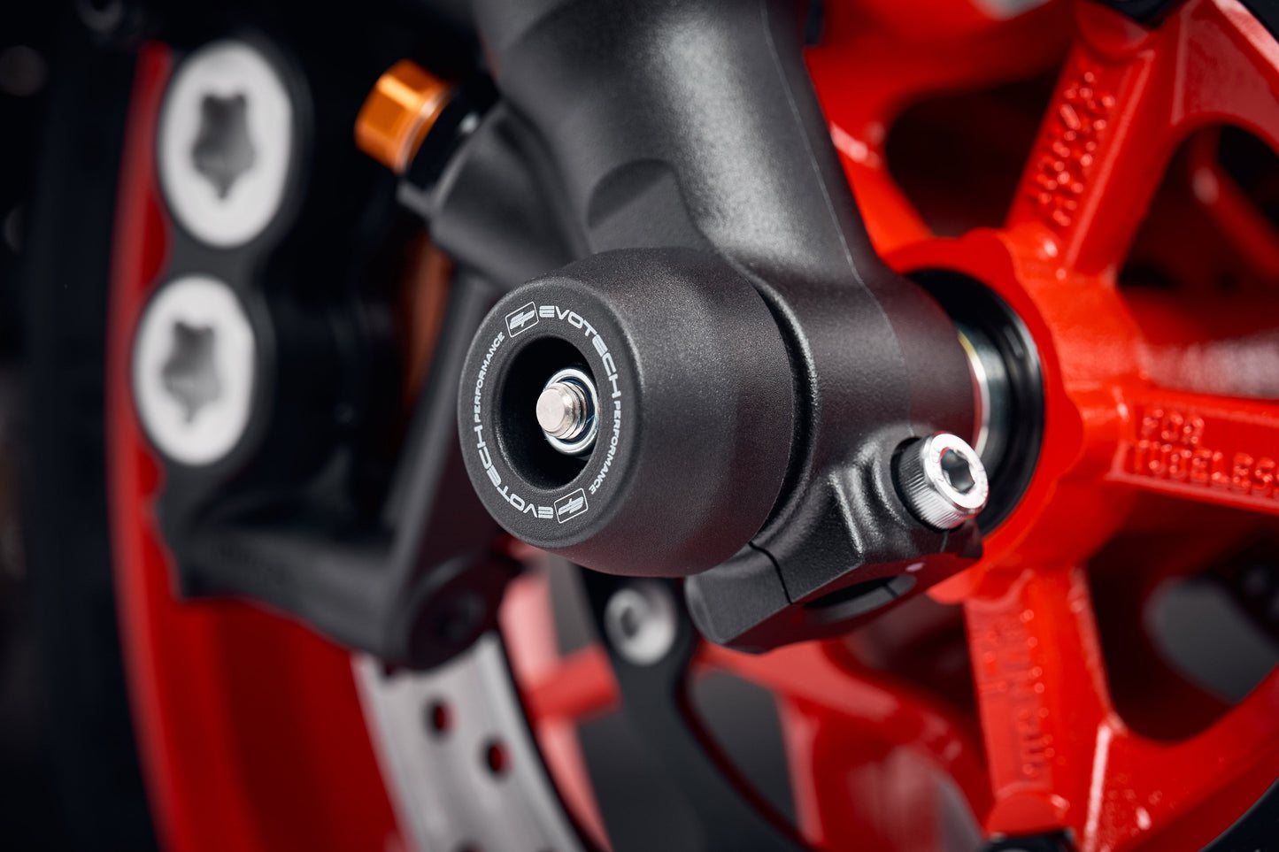 Evotech Front Spindle Bobbins - Yamaha Tracer 9 GT+ (2023 - 2024)