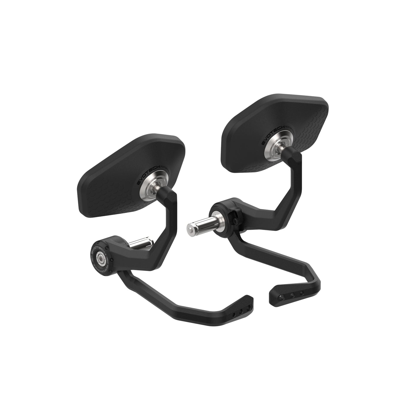 Evotech Bar End Sport Mirrors / Brake and Clutch Protector Kit - Ducati Hypermotard 698 Mono RVE (2024+)