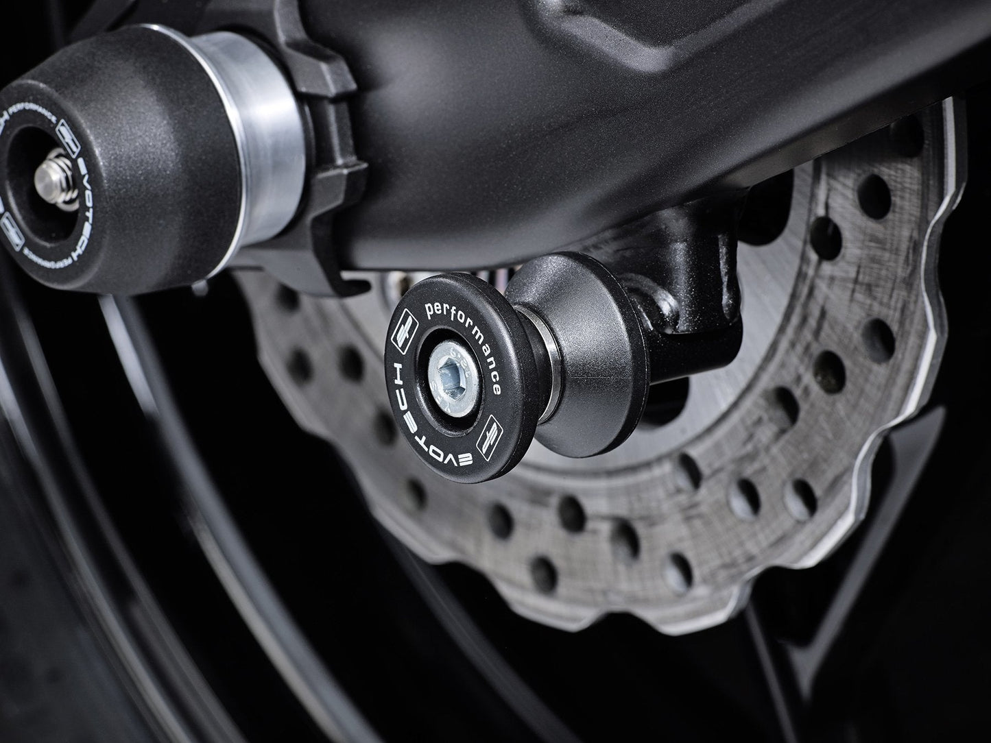Evotech Paddock Stand Bobbins - Kawasaki Versys 650 Grand Tourer (2020+)
