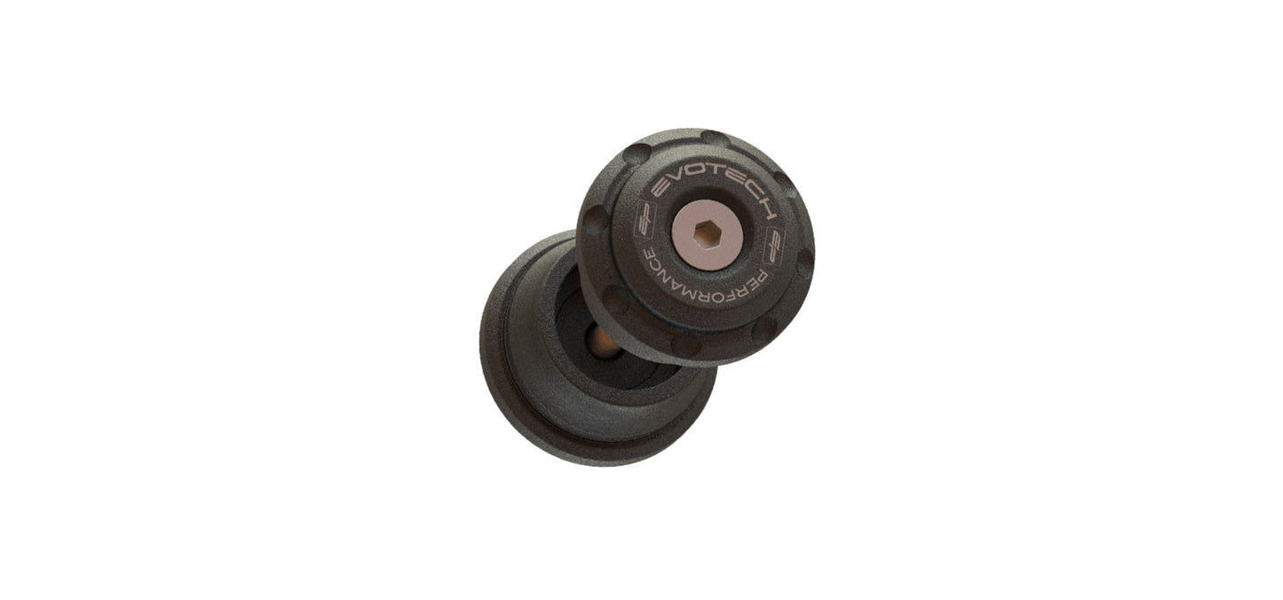 Evotech Bar End Weights (Non Bar End Mirror Version) - Triumph Street Triple S (660) (2020+)