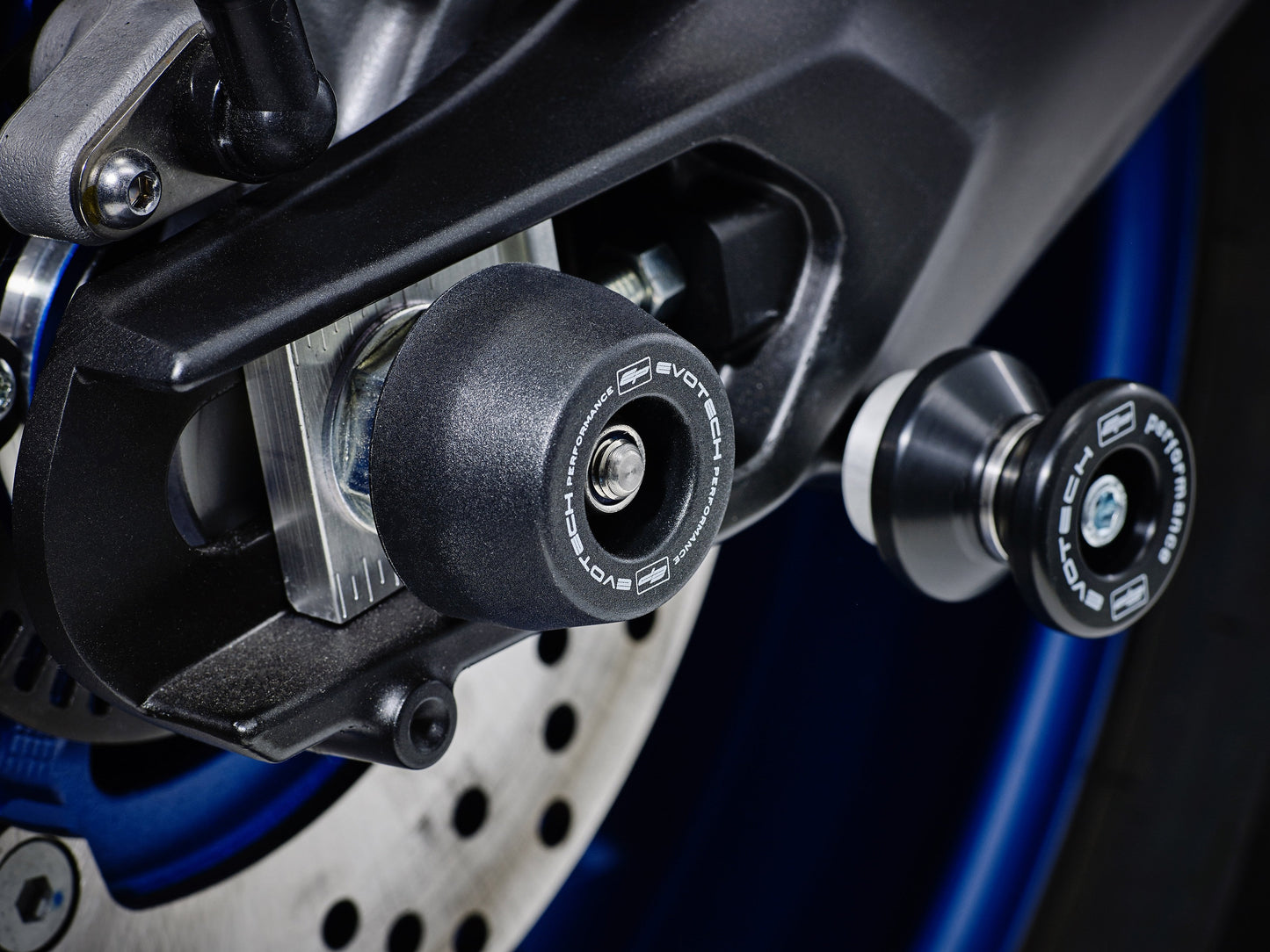Evotech Rear Spindle Bobbins - Yamaha Tracer 900 GT (2018 - 2021)