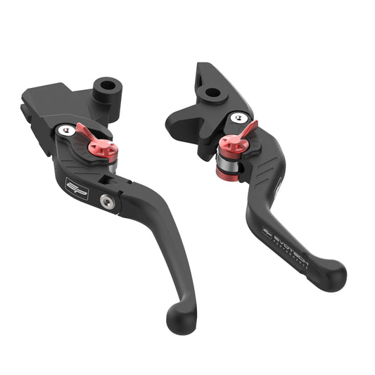 Evotech Evo Folding Clutch and Short Brake Lever Set - Royal Enfield Himalayan 450 (2024+)