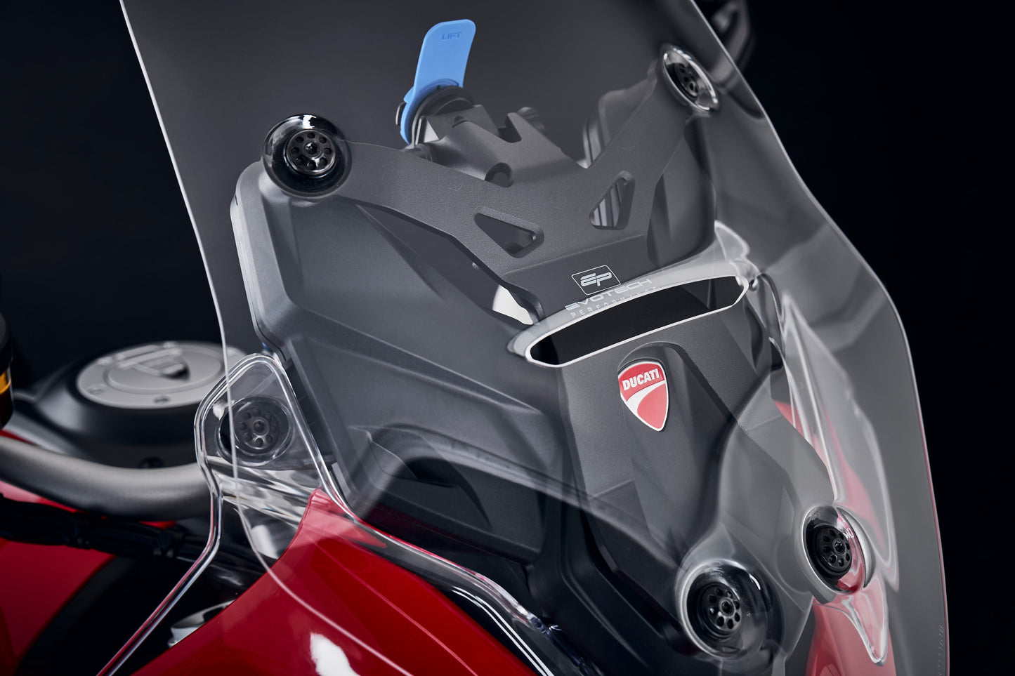 Evotech Quad Lock Sat Nav Mount - Ducati Multistrada V4 S (2021+)