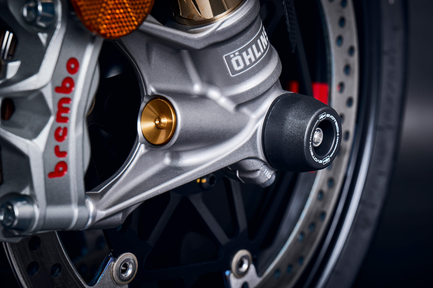 Evotech Front Spindle Bobbins - Ducati Panigale V4 SP2 (2023+)