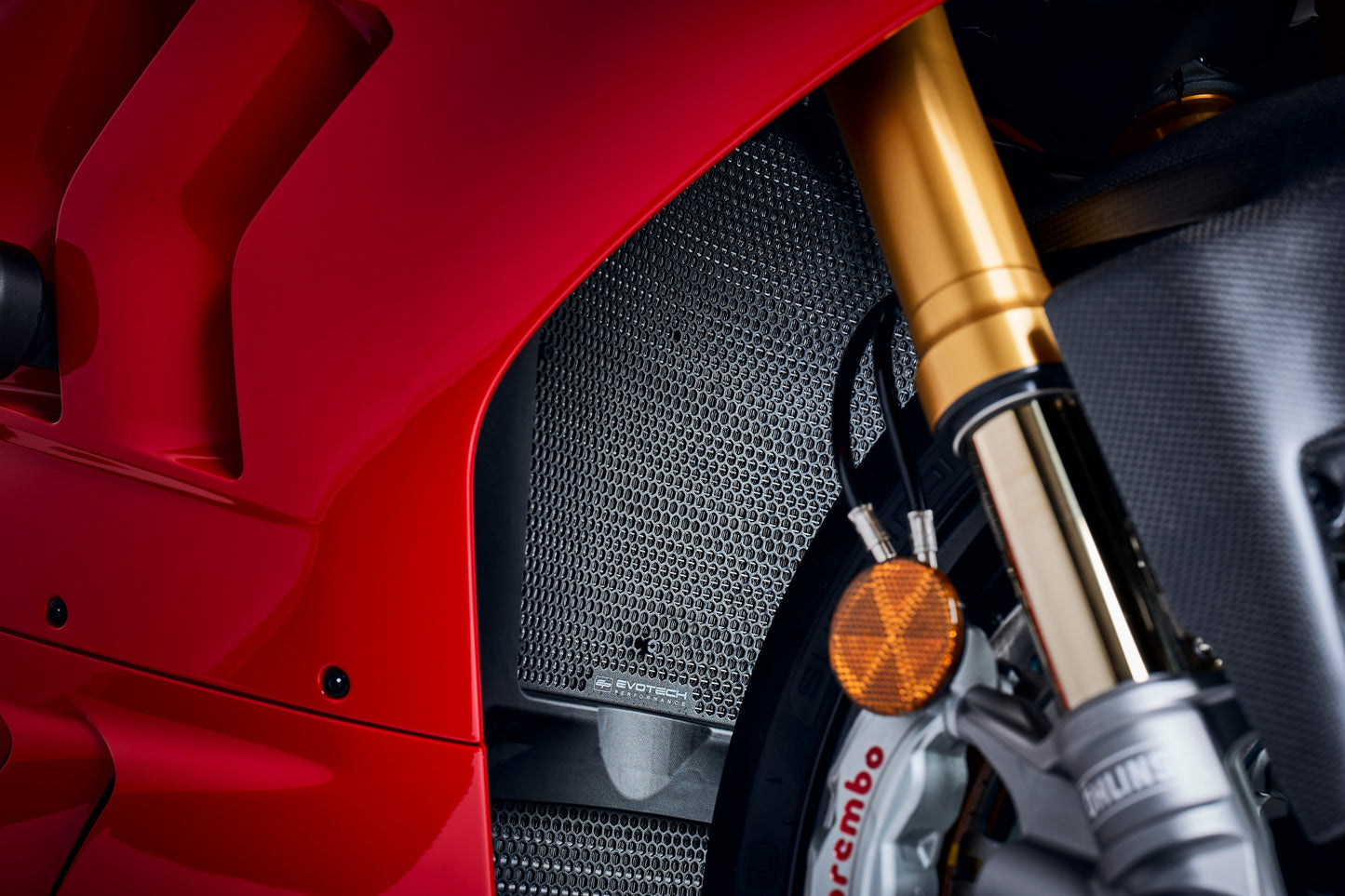 Evotech Ducati Panigale V4 SP Radiator Guard Set (2021+)