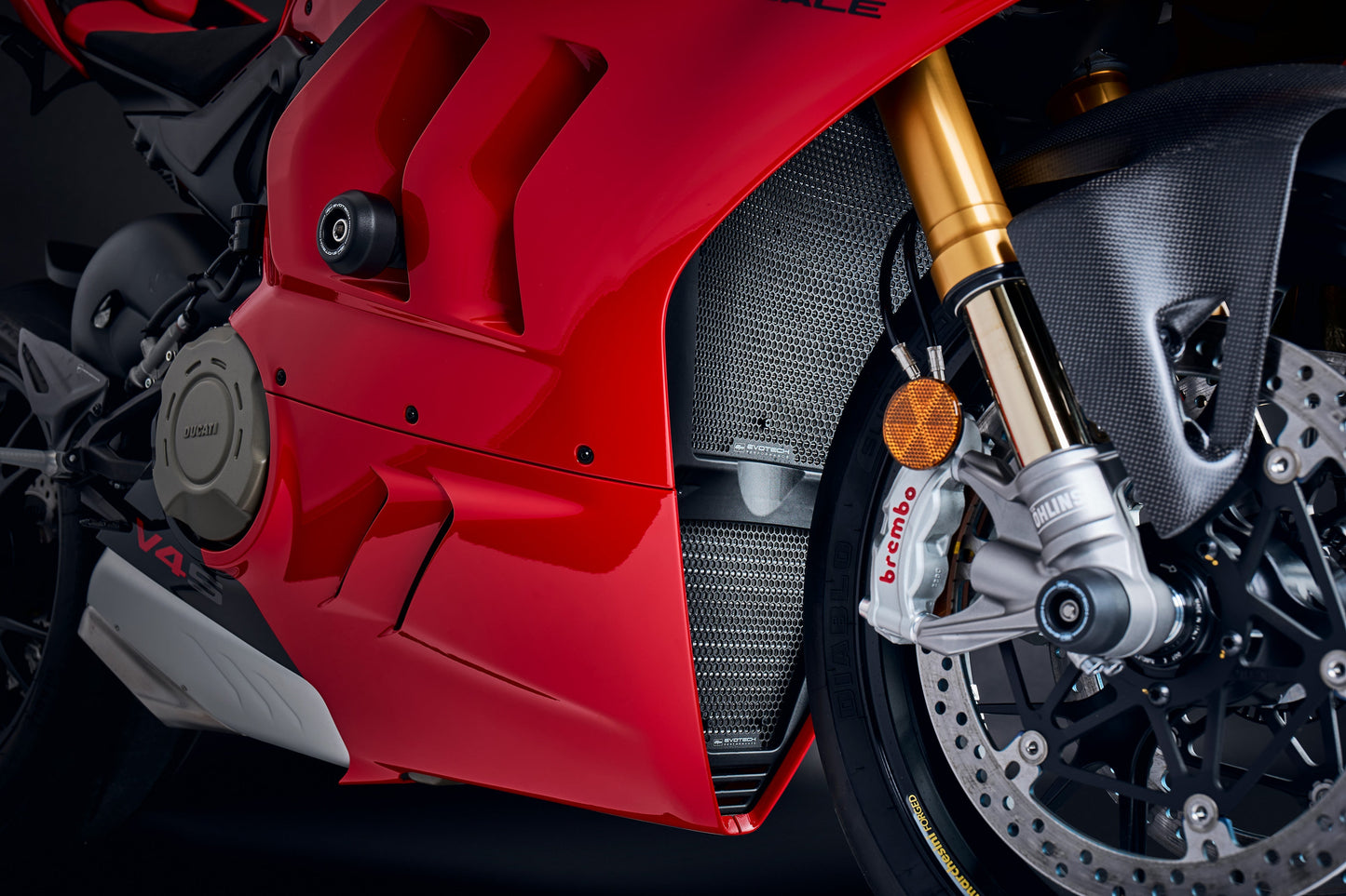 Evotech Ducati Panigale V4 Superleggera Radiator Guard Set (2021+)