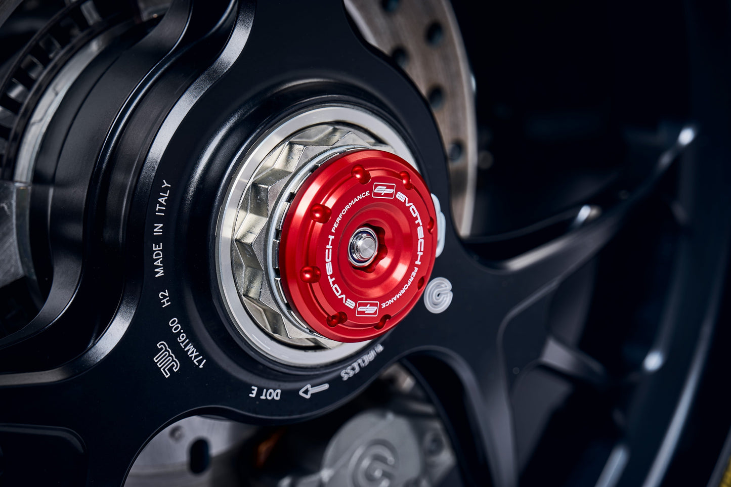 Evotech Rear Spindle Bobbins - Ducati Panigale V4 SP2 (2023+)