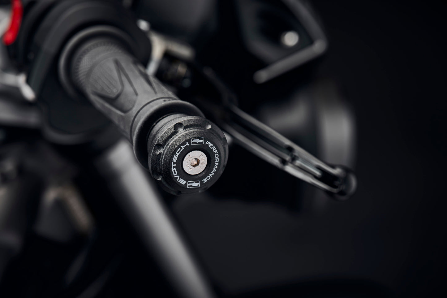 Evotech Bar End Weights (Non Bar End Mirror Version) - Triumph Street Triple 765 RS (2023+)