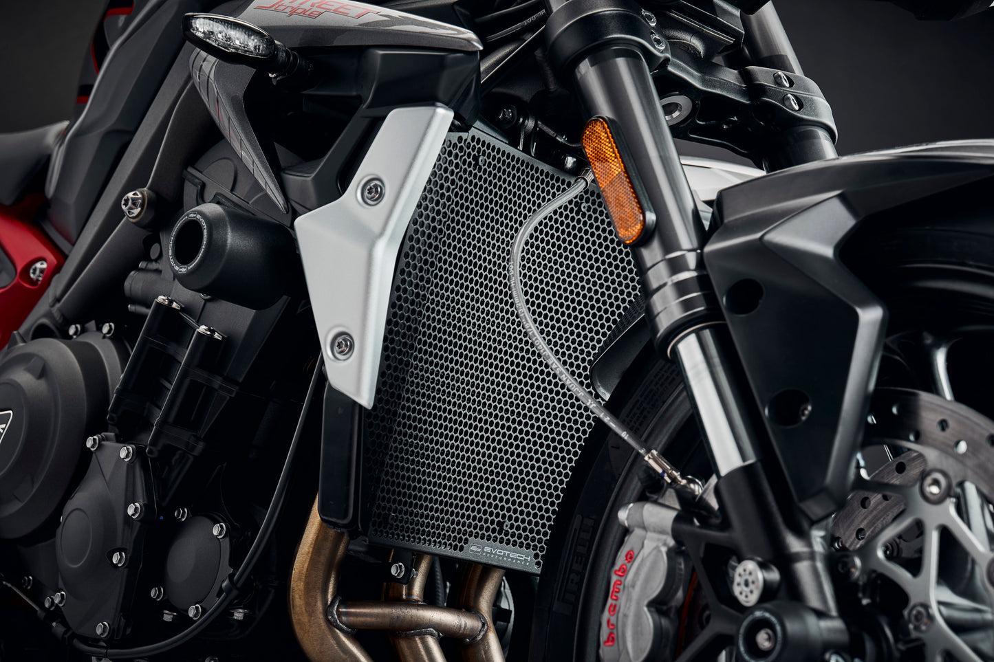 Evotech Radiator Guard - Triumph Street Triple S (660) (2020 - 2022)