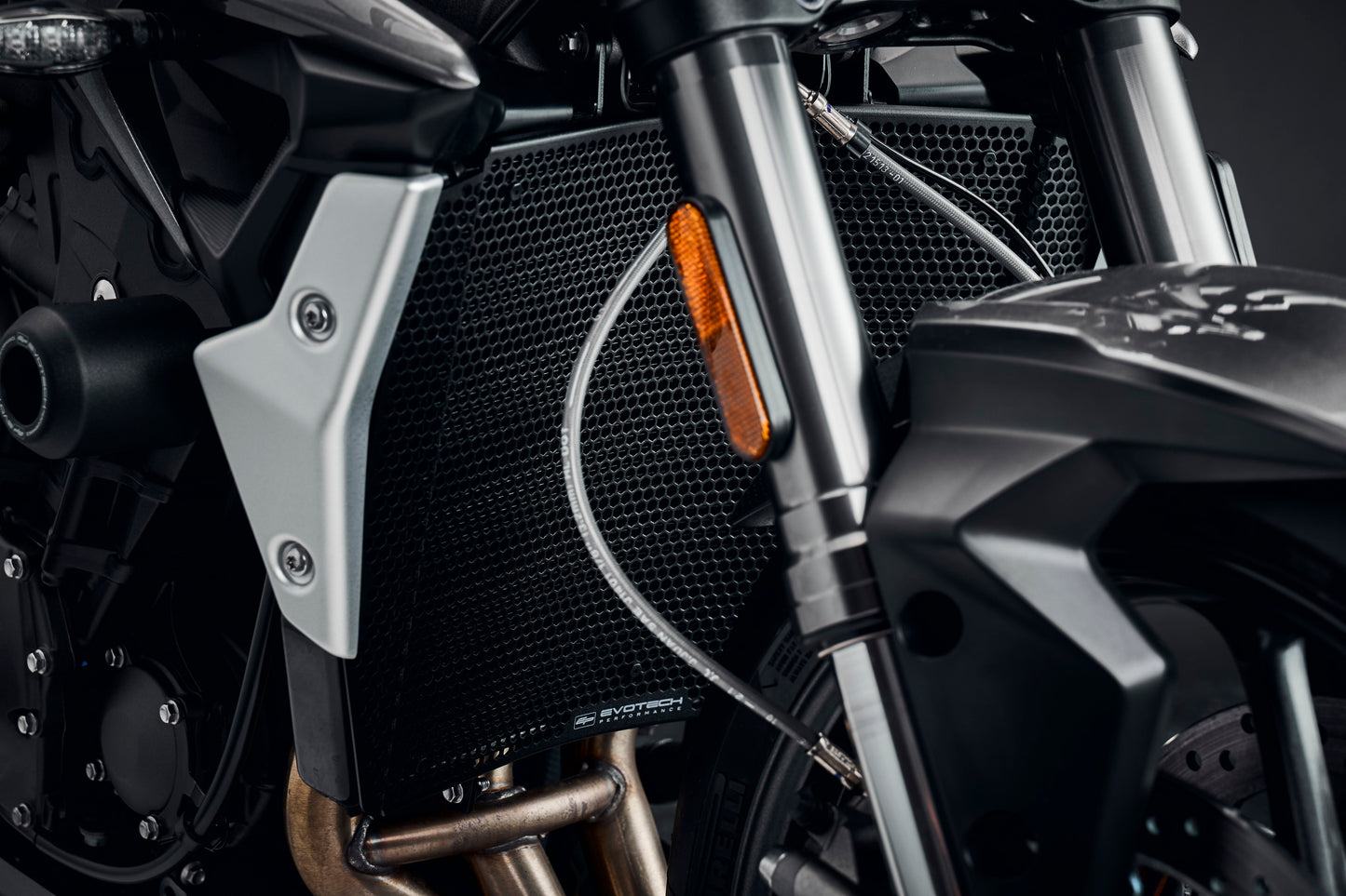 Evotech Radiator Guard - Triumph Street Triple R (2020-2022)