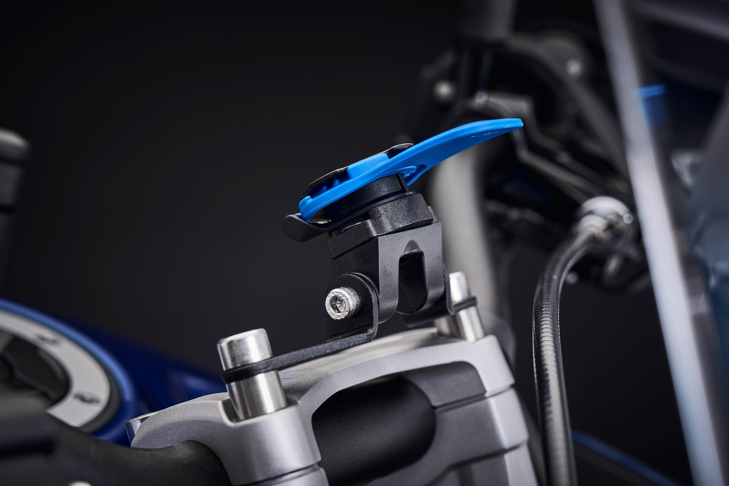 Evotech Quad Lock Compatible Handlebar Clamp Mount - Triumph Tiger Sport 660 (2022+)