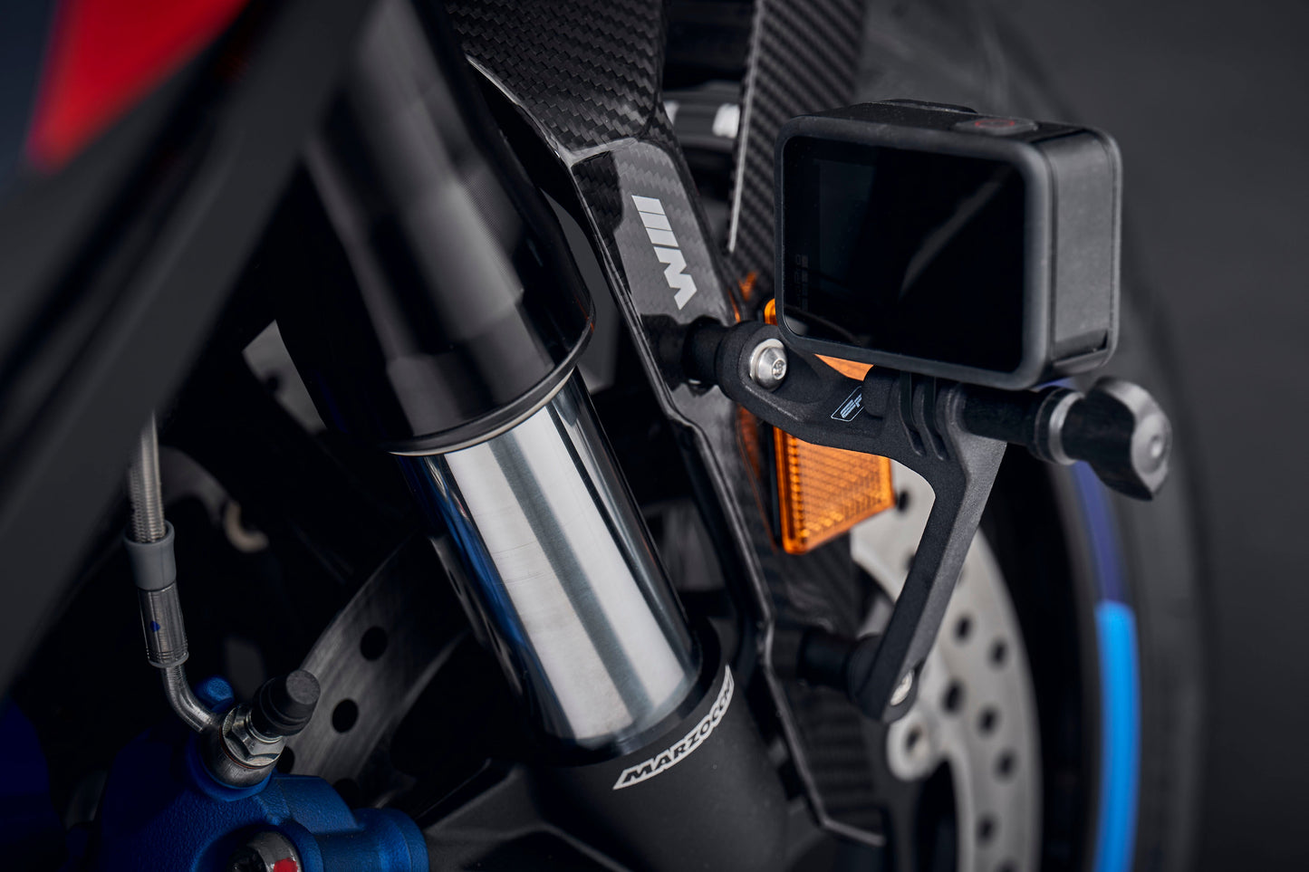 Evotech Action / Safety Camera Front Mudguard Mount - BMW F 800 R (2015 - 2019)