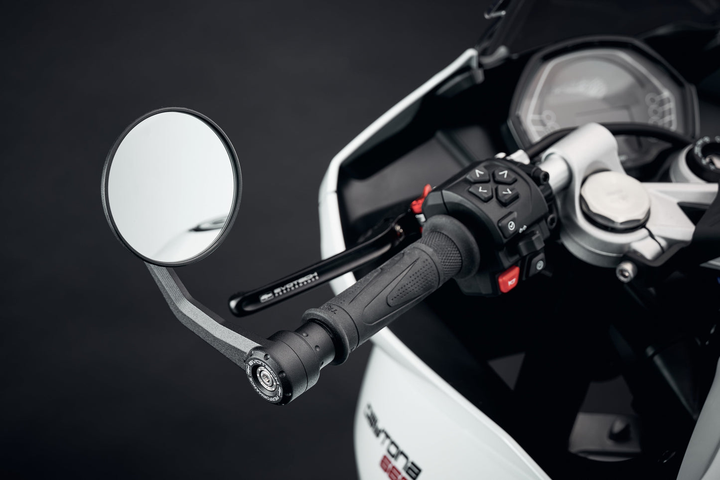 Evotech Bar End Mirrors / Brake Protector - Triumph Trident (2025+)