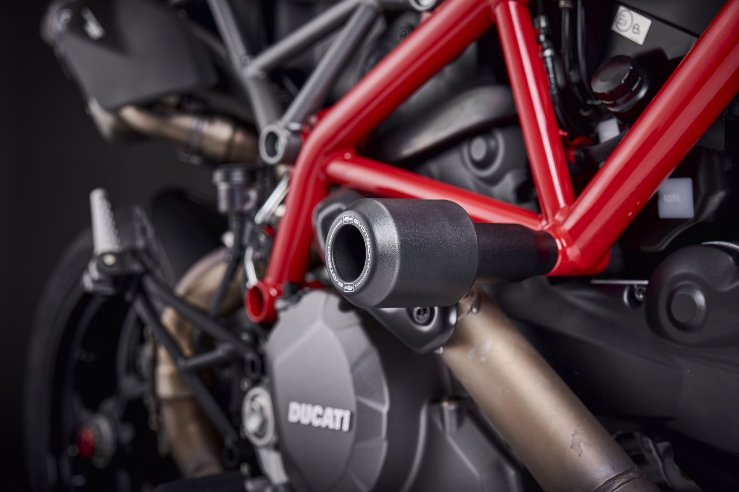 Evotech Ducati Hypermotard 950 RVE Crash Bobbins (2020+)