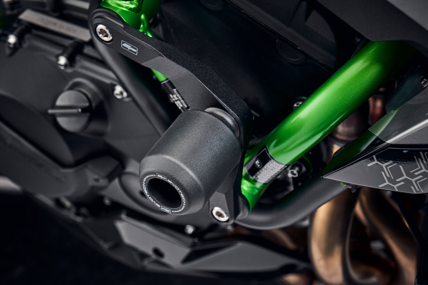 Evotech Kawasaki Z H2 Performance Main Frame Crash Protection (2020+)