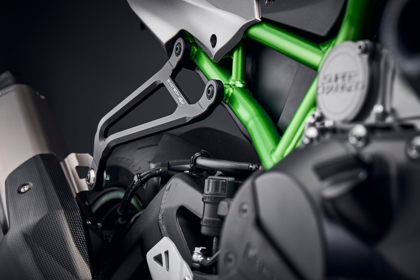 Evotech Kawasaki Z H2 SE Exhaust Hanger (2021+)