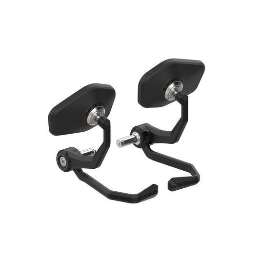 Evotech Bar End Sport Mirrors / Brake and Clutch Protector Kit - Kawasaki Z125 Performance (2019+)