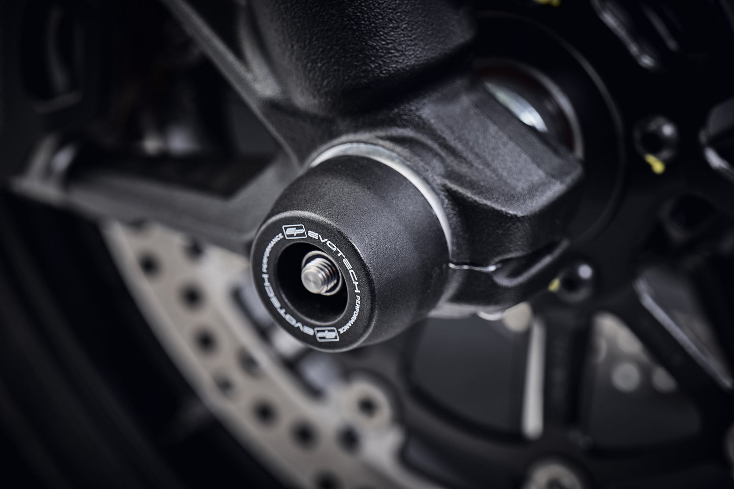 Evotech Front Spindle Bobbins - Ducati Scrambler Desert Sled (2019+)