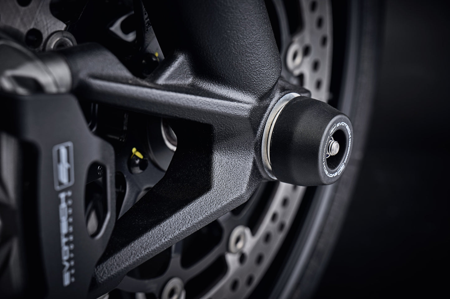 Evotech Front Spindle Bobbins - Ducati Scrambler Desert Sled (2019+)