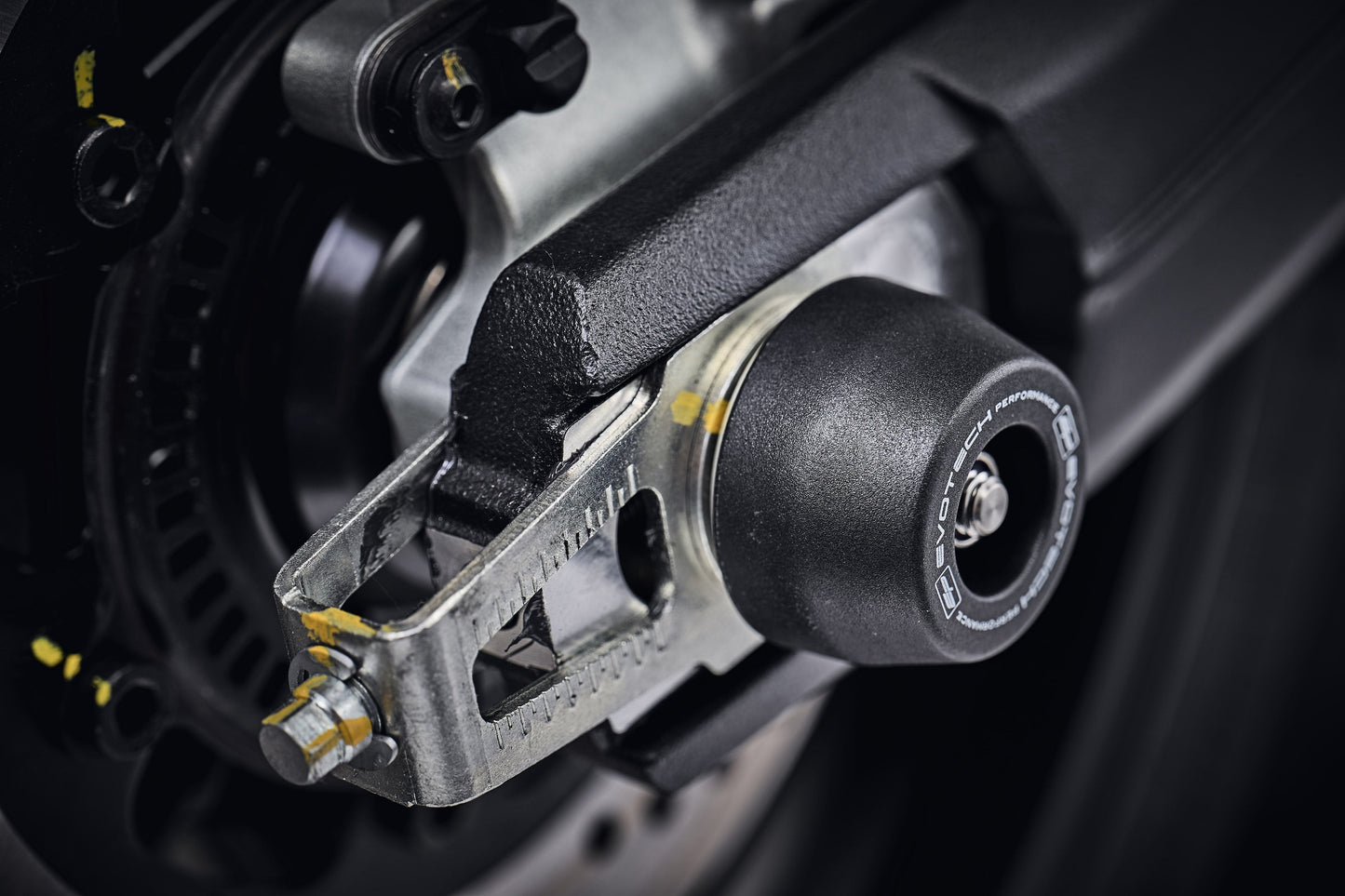 Evotech Rear Spindle Bobbins - Ducati Scrambler Desert Sled (2019+)