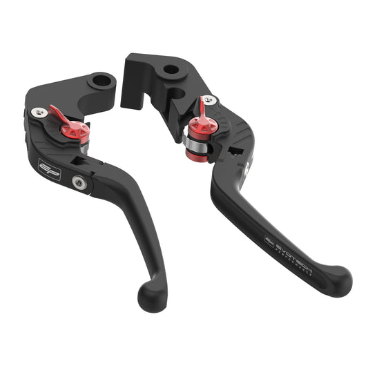 Evotech Evo Folding Clutch and Brake Lever Set - Kawasaki Z125 Performance (2019+)